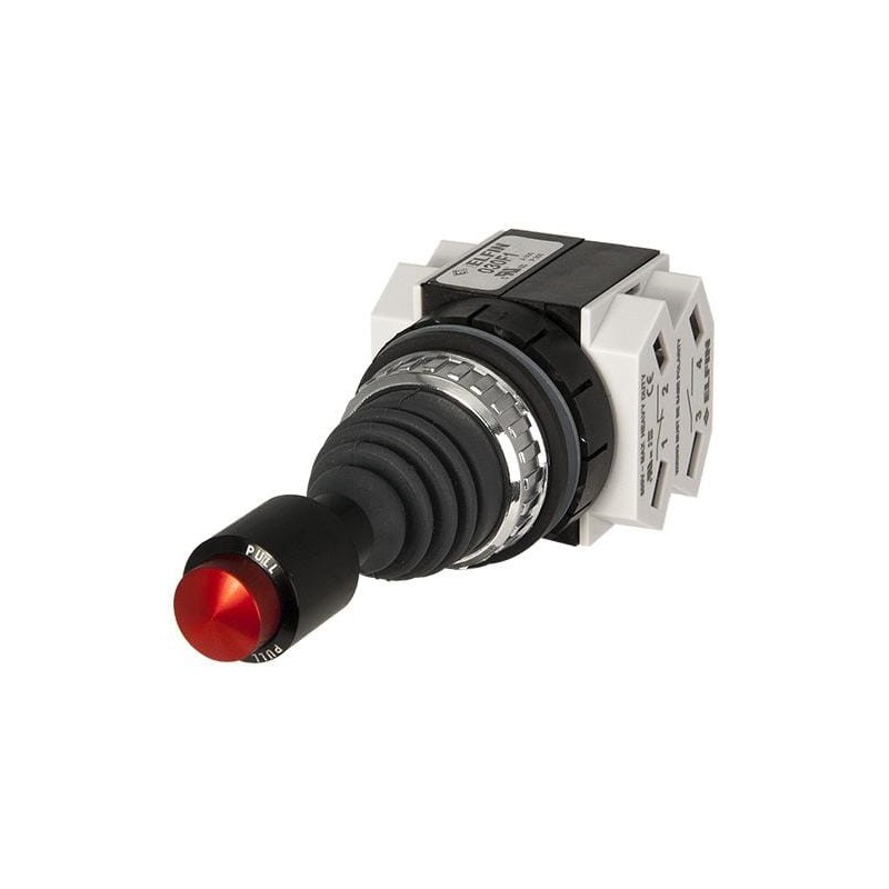Joystick, 4-position, 4 Spring Return, with interlock, 2 N.O.2 N.C. - 030MTTTTNB