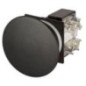 Mushroom pushbutton,black,60mm - 030RFFNF1