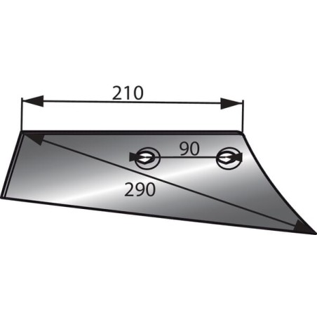 Skim point EXTRA LARGE RH NAUD - 031241D