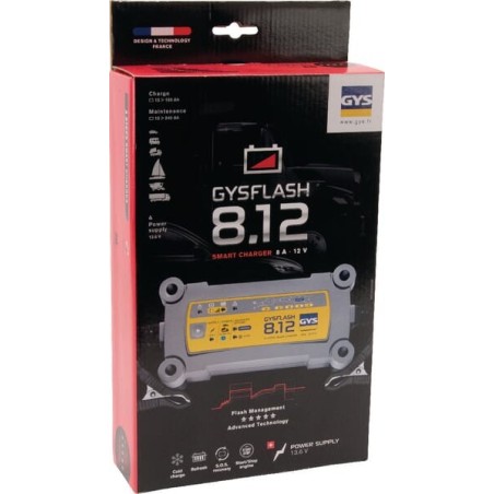 Batterieladeg. GYSFLASH 8.12 - 029385GYS