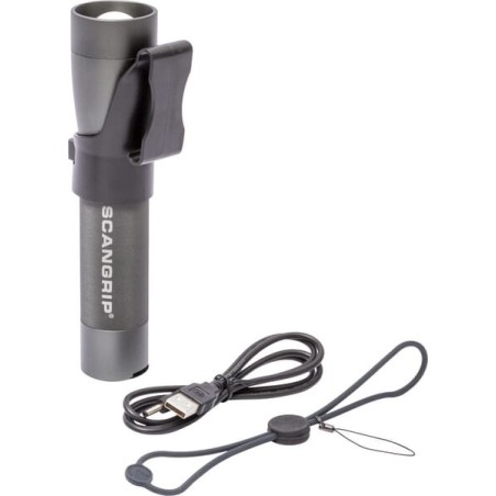 Flash 1,000 R, rechargeable flashlight - 035138SCAN