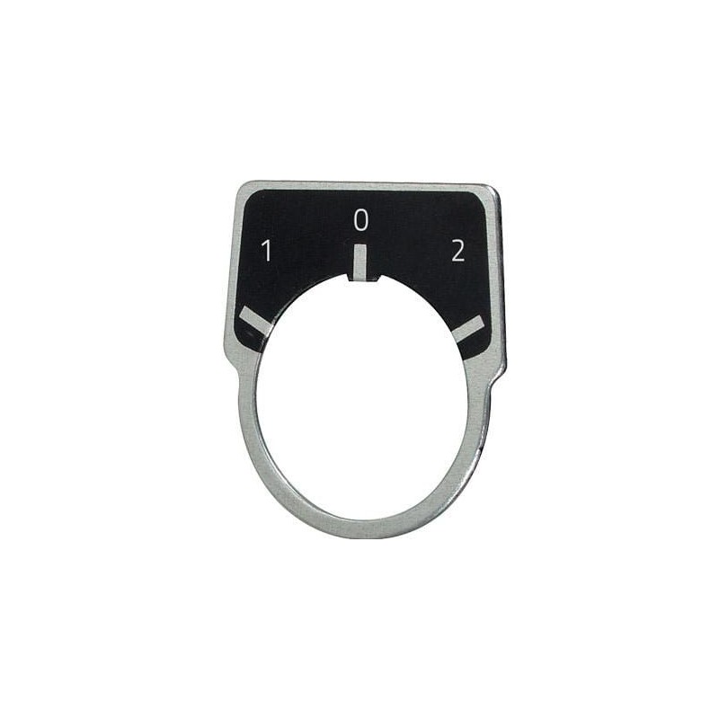 Indicator plate 1-0-2 inch - 030TN32 Indicator plate 1-0-2 inch - 030TN32