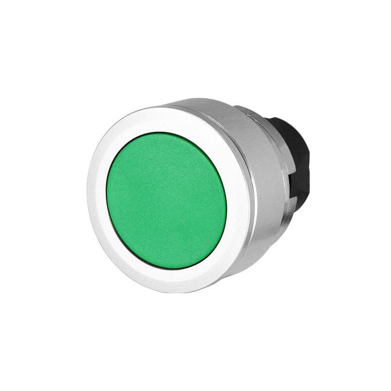 Green push button, embedded - 030PFIV