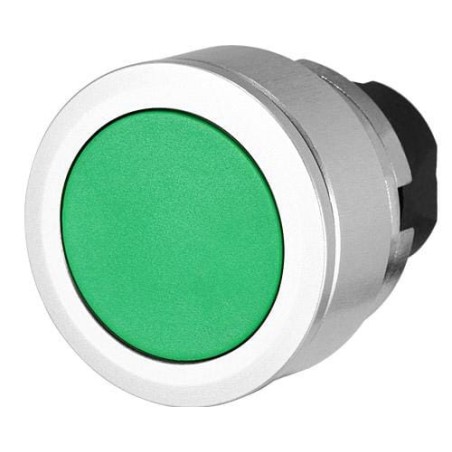 Green push button, embedded - 030PFIV