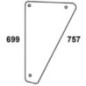 Cab glass - 04314324N Cab glass - 04314324N