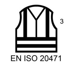 Ogrodniczki, roz. 3XL EU 62 Hi-Vis, żółty, Beaverline Hydrowear - 048461FY62