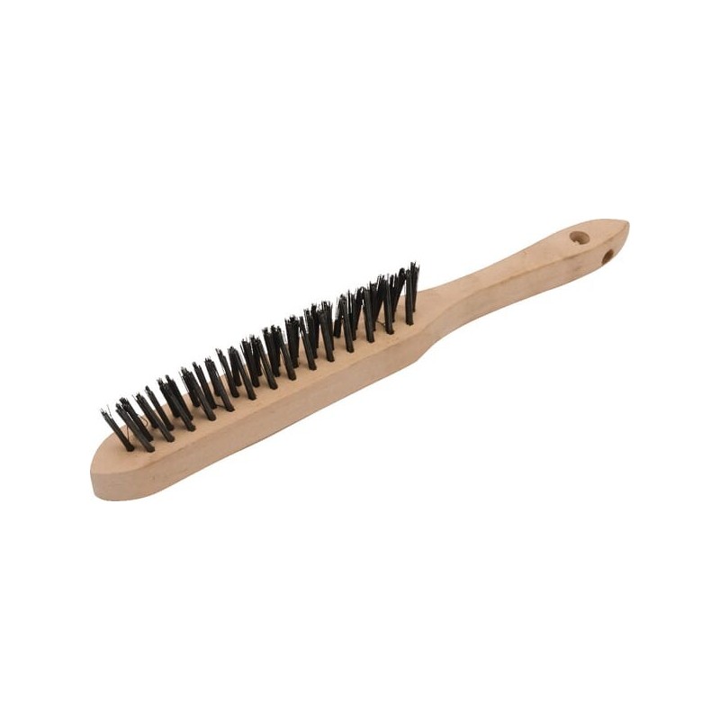 Angled steel brush, 3 rows - 044227GYS Angled steel brush, 3 rows - 044227GYS