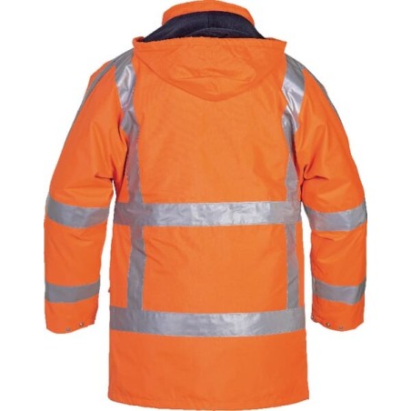 Parka Hi-vis, orange, Größe M, Hydrowear - 051010M