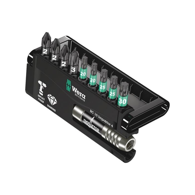 Bit set 10 Piece - 05057417001WERA