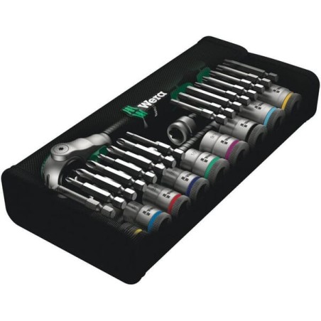 Socket set 3/8 inch, 17-piece - 05004049001WERA