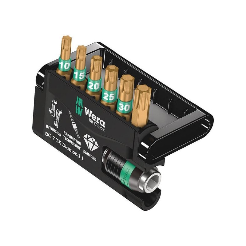 Bit set 7 Piece - 05057415001WERA