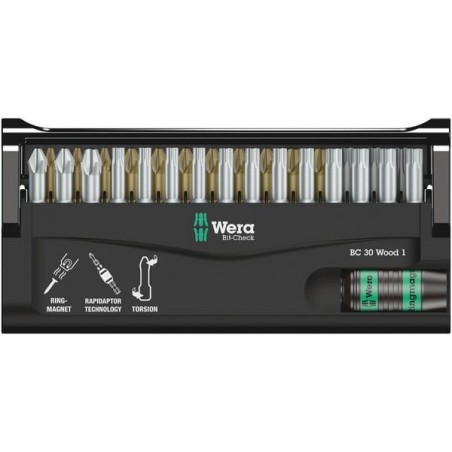 Bit set 30 Piece - 05057433001WERA
