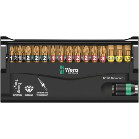 Bit set 30 Piece - 05057431001WERA