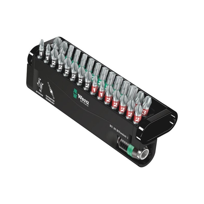 Bit set 30 Piece - 05057430001WERA