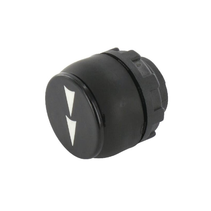 Double speed push button black - 060PNS2