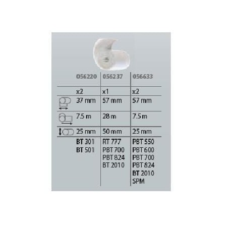 Paper rolls PBT550/600/700/BT2010 - 056633GYS