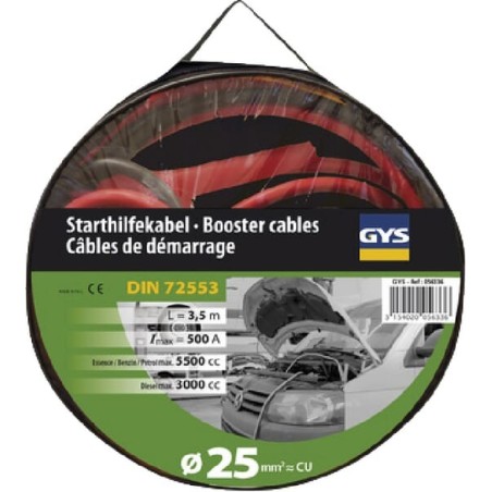 Starthilfekabelsatz 25mm² 3,5 - 056336GYS