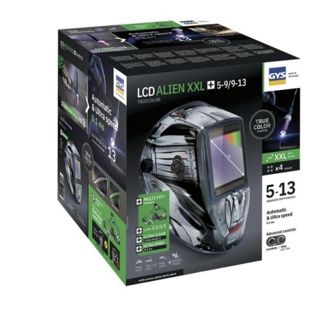 Welding mask LCD Alien True Colour XXL - 068698GYS