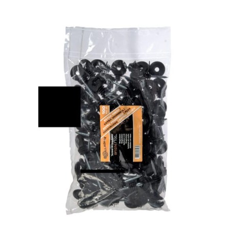 Ring insulator black 100 pieces Gallagher - 071074GAL