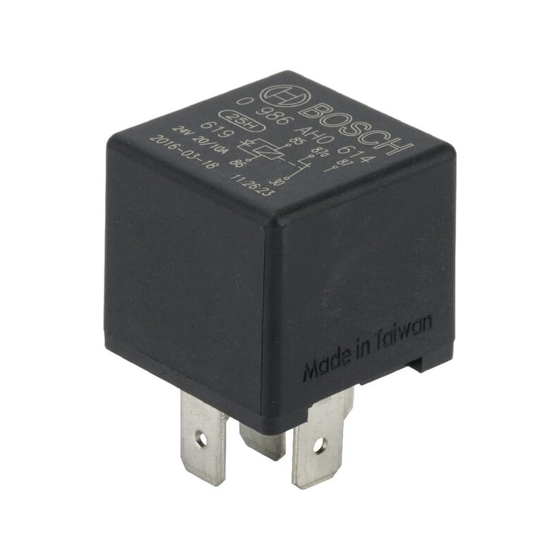 Mini relay Bosch - 0986AH0614 Mini relay Bosch - 0986AH0614