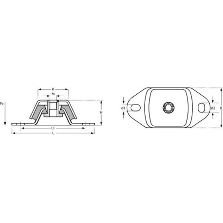Stopa maszyny typ Triflex - 10002023