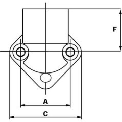 0G06 OMT, Flanges for pumps and motors 
