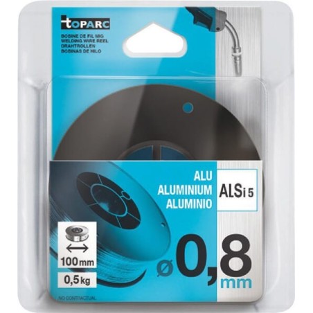Drut do półautomatu ALSI5 0.8 mm 0.5 kg - 086685GYS