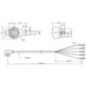 Control Cable for 2-mirror oper. - 093200320H