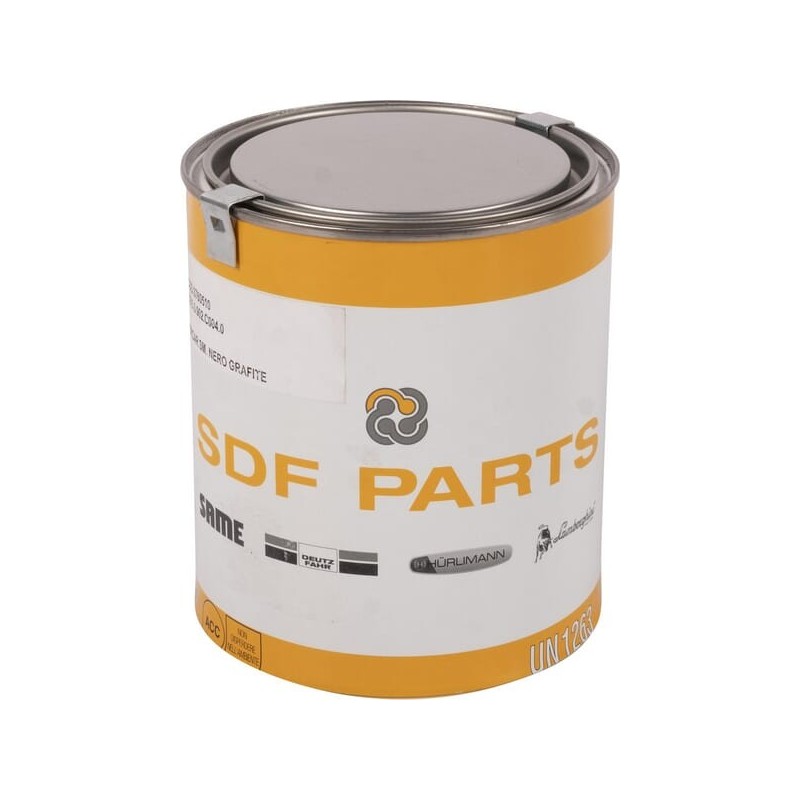Paint, graphite black 1kg - 0902C0040 Paint, graphite black 1kg - 0902C0040