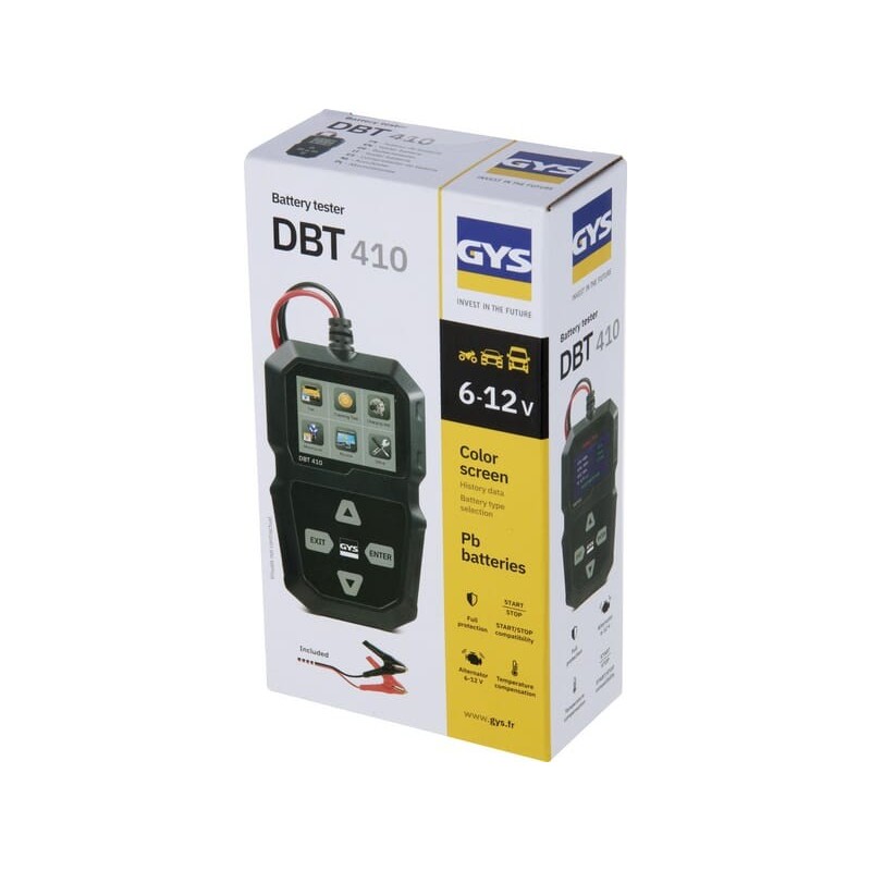 Battery tester DBT410 - 083233GYS Battery tester DBT410 - 083233GYS