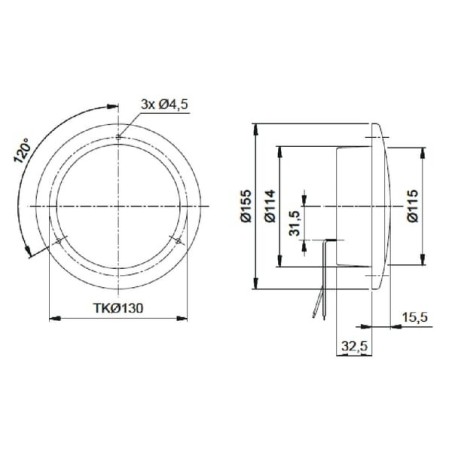 LED-Rückleuchte - 100055000